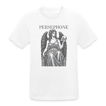 Persephone - Männer T-Shirt atmungsaktiv - Weiß - Vorne - AI Model Male 185 dark (185cm)