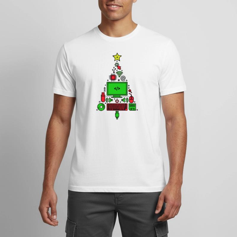 Code Code Débogage Programmeur de script T-shirt respirant Homme