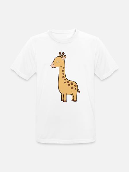 Girafe - T-shirt respirant Homme - blanc