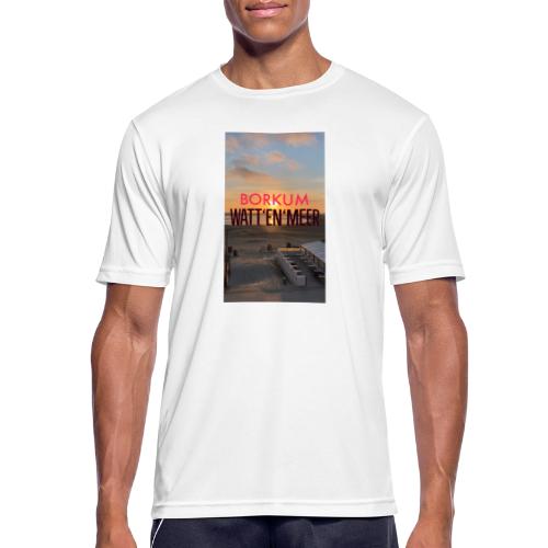 Borkum Watt‘en‘Meer - Männer T-Shirt atmungsaktiv
