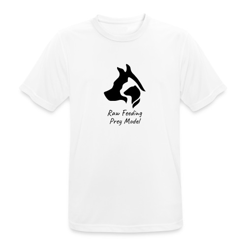 logo raw feeding noir - T-shirt respirant Homme