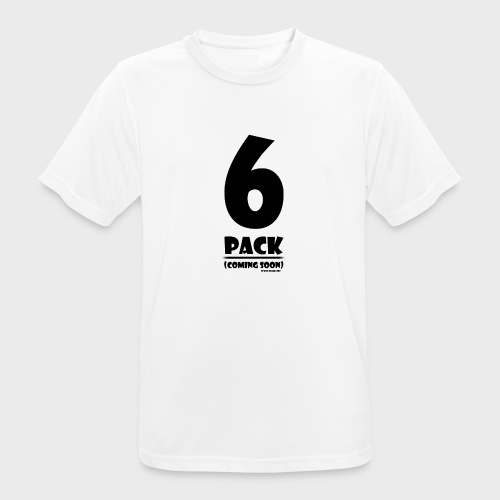 6 Pack - Männer T-Shirt atmungsaktiv