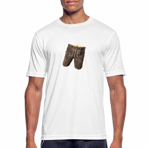 Lederhose - Männer T-Shirt atmungsaktiv