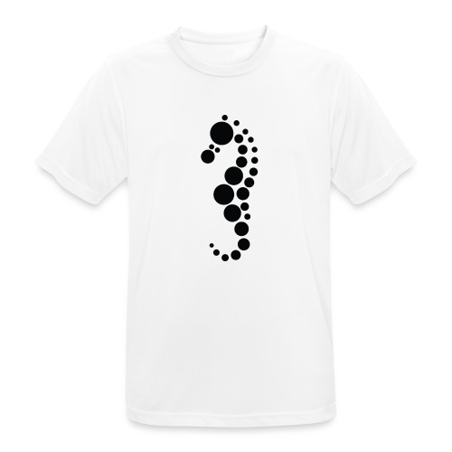 merihevonen - miesten tekninen t-paita