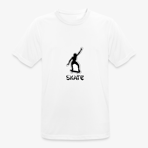 skate - Mannen T-shirt ademend actief