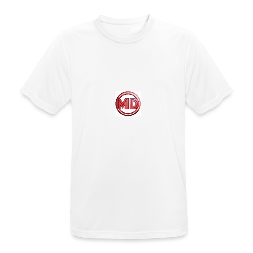 MDvidsTV logo - Mannen T-shirt ademend actief