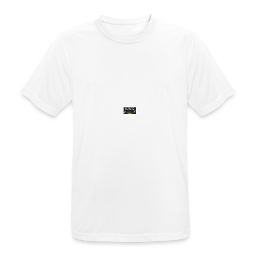 Collection black Hommes petit logo King Elias - T-shirt respirant Homme