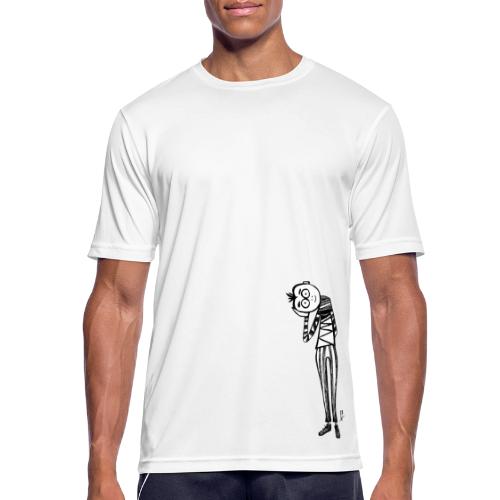 Punto di vista in bianco e nero - Maglietta da uomo traspirante