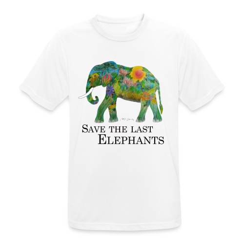 Save The Last Elephants - Männer T-Shirt atmungsaktiv