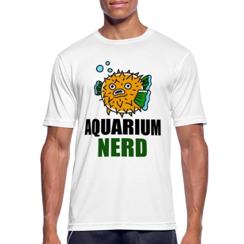 Kugelfisch Aquaristik Humor Fisch Aquarium Nerd - Männer T-Shirt atmungsaktiv