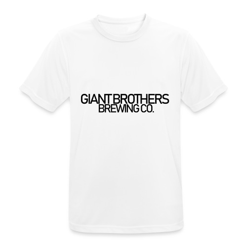 Giant Brothers Brewing co SVART - Andningsaktiv T-shirt herr