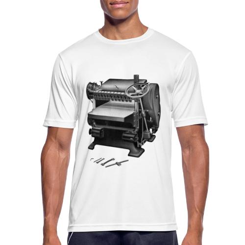 Dicktenhobel Vintage - Männer T-Shirt atmungsaktiv