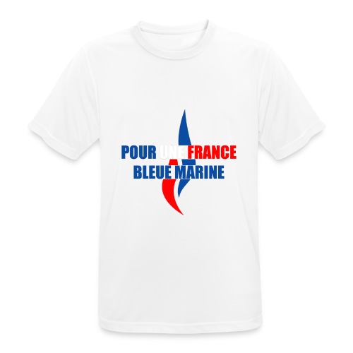 Pour une France Bleue Marine - T-shirt respirant Homme