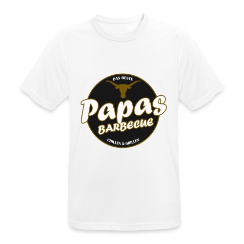 Papas Barbecue ist das Beste (Premium Shirt) - Männer T-Shirt atmungsaktiv