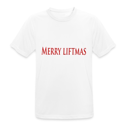 Merry liftmas - Andningsaktiv T-shirt herr