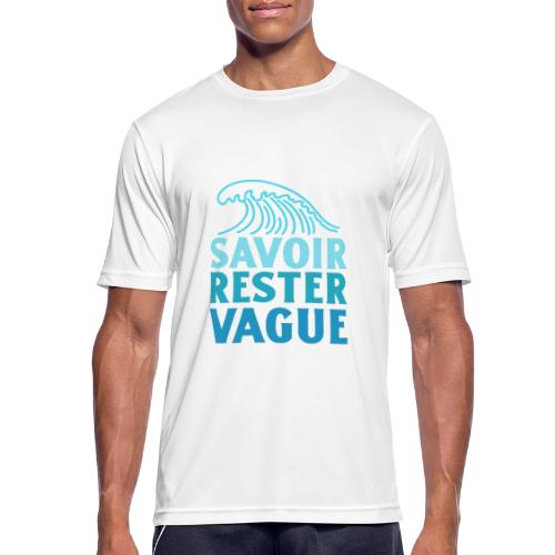 IL FAUT SAVOIR RESTER VAGUE (surf, vacances) - Pustende T-skjorte for menn