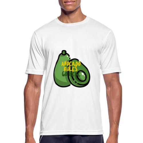 Avocado rules - Mannen T-shirt ademend actief