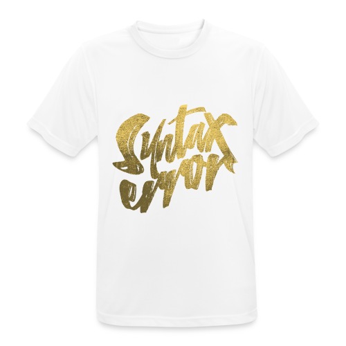 Syntax Error - Andningsaktiv T-shirt herr