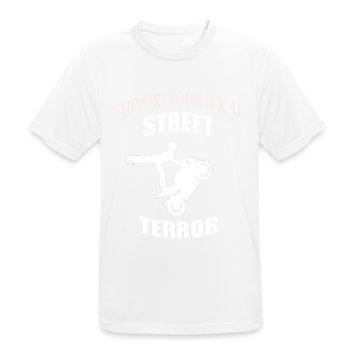 Streetterror Support - miesten tekninen t-paita