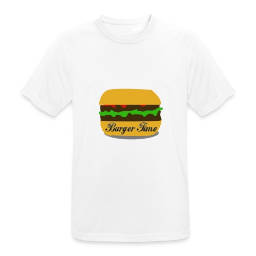 Burger Time - T-shirt respirant Homme