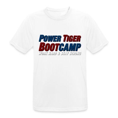 Power Tiger Bootcamp work hard stay strong - Männer T-Shirt atmungsaktiv