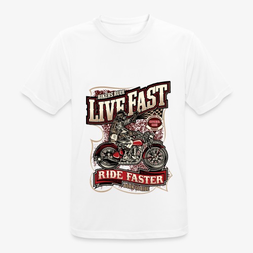 Born To Ride - Harleysti Italia Official 2023 - Männer T-Shirt atmungsaktiv
