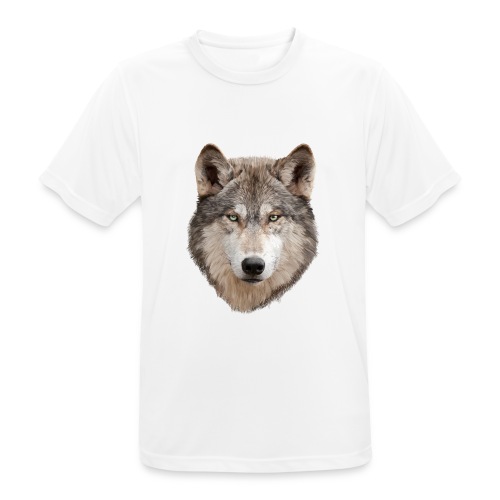 Wolf - Männer T-Shirt atmungsaktiv