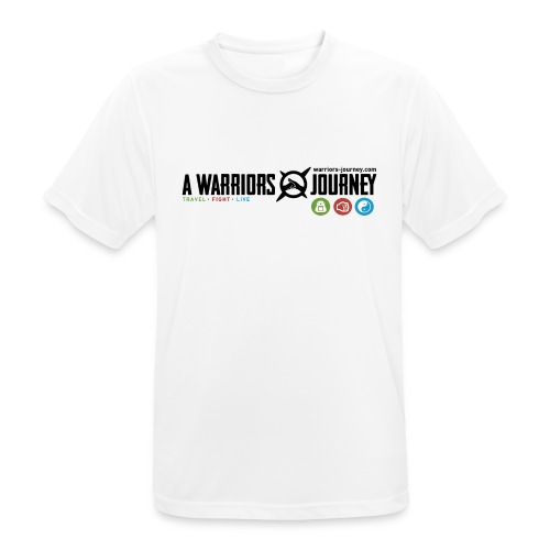 A Warriors Journey Logo - Männer T-Shirt atmungsaktiv