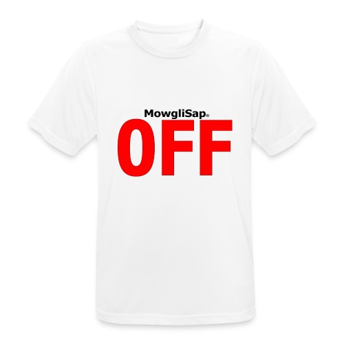 MowgliSap OFF Red - T-shirt respirant Homme