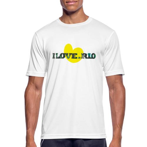 ILOVE. TROPICAL RIVER N°1 - Men's Breathable T-Shirt
