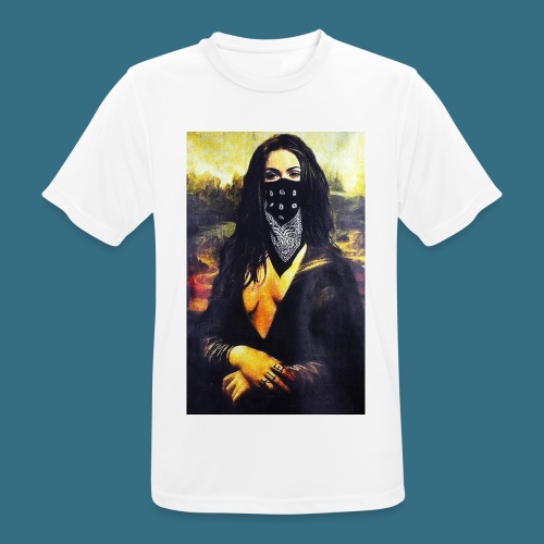 Mona Lisa Gangsta - Koszulka męska oddychająca