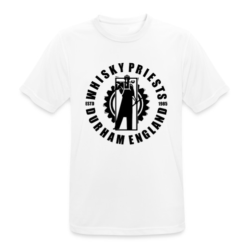 IRON MAN LOGO BLACK TRANS - Men's Breathable T-Shirt