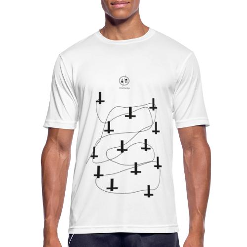 chemin de croix - T-shirt respirant Homme