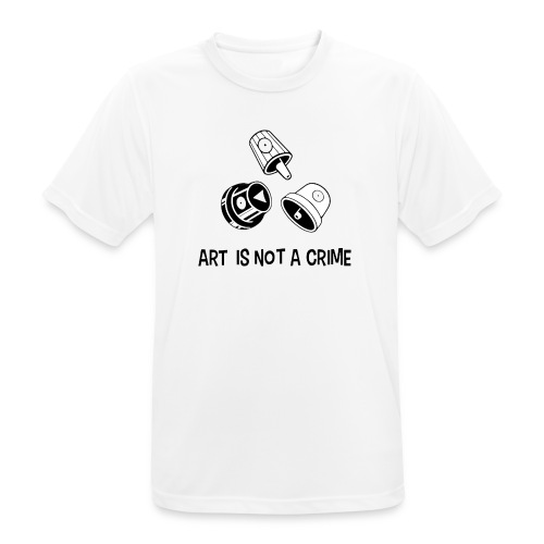Art is not a crime - Tshirt - MAUSA Vauban - T-shirt respirant Homme