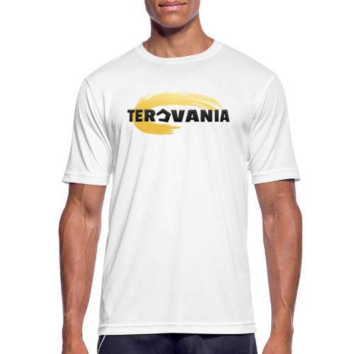 Terovania Logo - Männer T-Shirt atmungsaktiv