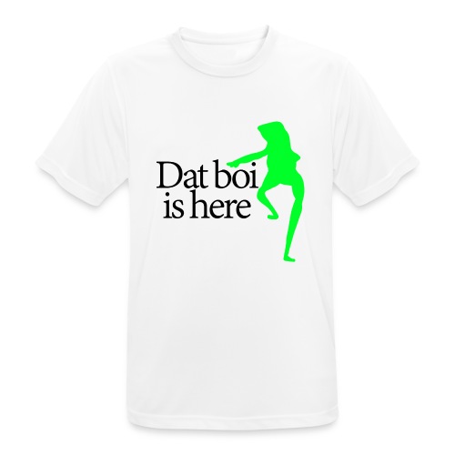 Dat boi shirt Black writing - women - Men's Breathable T-Shirt