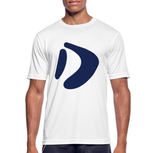 Logo D Blue DomesSport - Männer T-Shirt atmungsaktiv