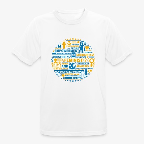 medica mondiale Word Cloud - Männer T-Shirt atmungsaktiv