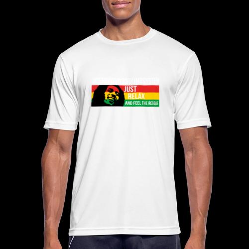 UNDERGROUND BANNER Relax & Feel the Reggae - Männer T-Shirt atmungsaktiv