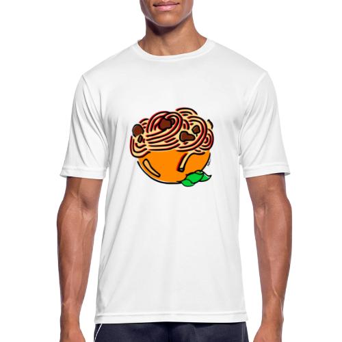 Schüssel Spaghetti - Männer T-Shirt atmungsaktiv