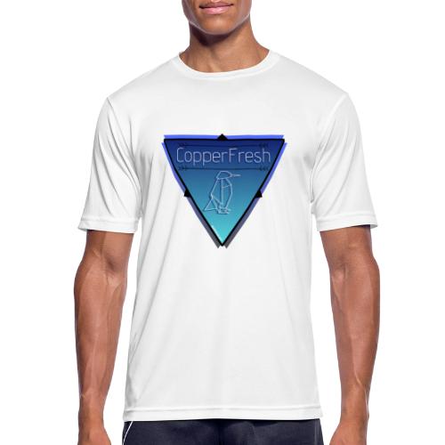 CopperFresh Origami [Pinguin] - Männer T-Shirt atmungsaktiv