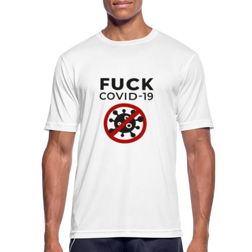 Fuck COVID-19 - Männer T-Shirt atmungsaktiv