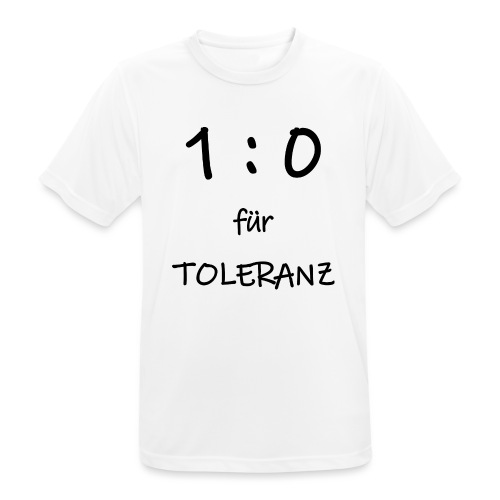 TOLERANZ in Führung - Männer T-Shirt atmungsaktiv