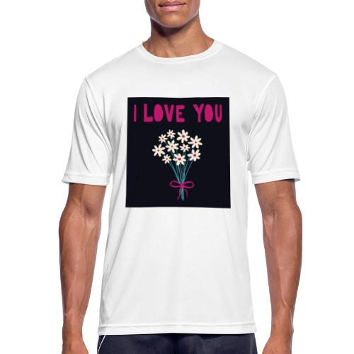 flowers - T-shirt respirant Homme