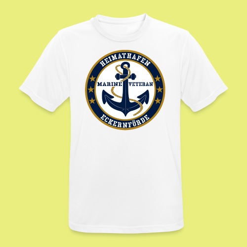 Marine Heimathafen ECKERNFÖRDE - Männer T-Shirt atmungsaktiv
