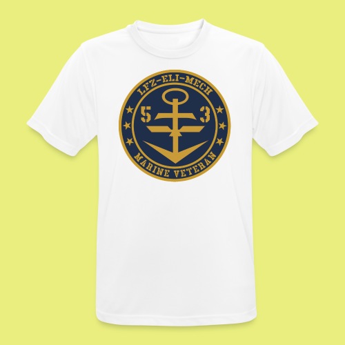 Marine Veteran 53er LFZ ELI MECH - Männer T-Shirt atmungsaktiv