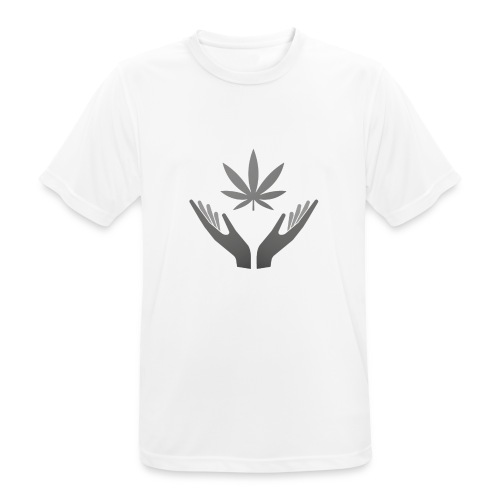 Cannabis-Logo - T-shirt respirant Homme