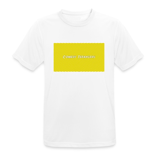 Yellow Comedy Teenagers T Shirt - Andningsaktiv T-shirt herr