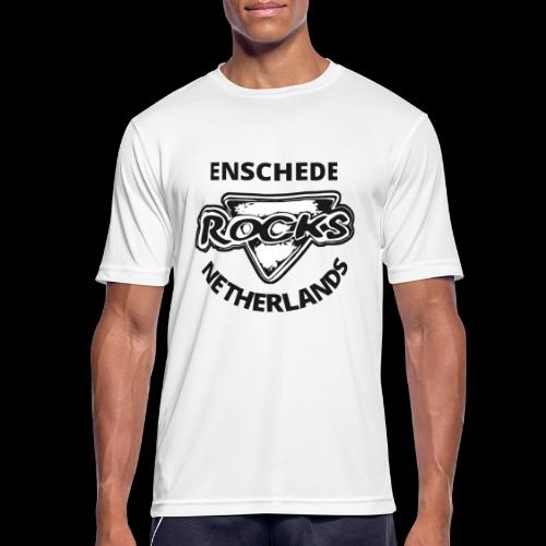 Rocks Enschede NL B-WB - Mannen T-shirt ademend actief