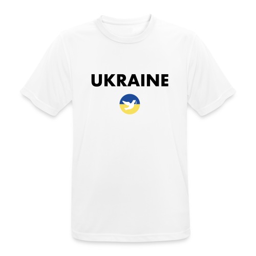 Ukraine Statement-to-go für den Frieden - Männer T-Shirt atmungsaktiv
